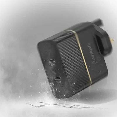 Otterbox 50W Wall Charger With 30W Type-C Pd + 20W Usb-C Port - Black